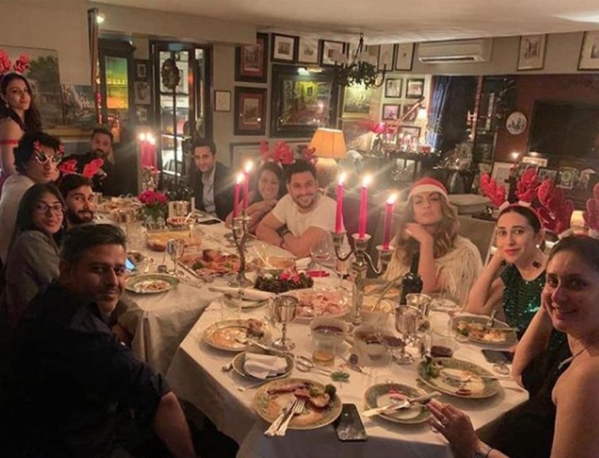 Kareena Kapoor and Saif Ali Khan Hosted Christmas Dinner For Friends And Family