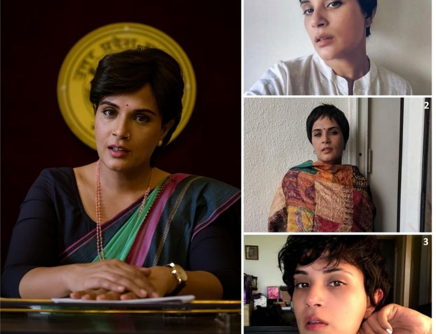 The makers of Madam Chief Minister decided to go for wigs instead of chopping tresses for Richa Chadha’s character