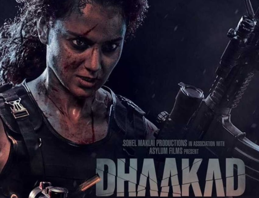 Dhaakad is a movie Directed by Razneesh Ghai. With Kangana Ranaut, Arjun Rampal,Divya Dutta, Sharib Hashmi.