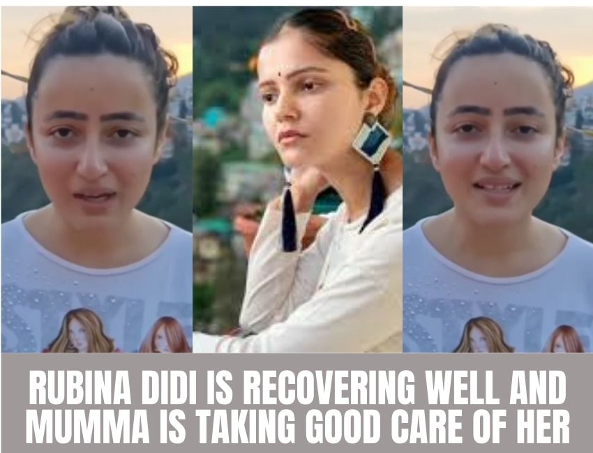 Rubina Dilaik’s sister Jyotika Dilaik shares an update about her sister’s health..!