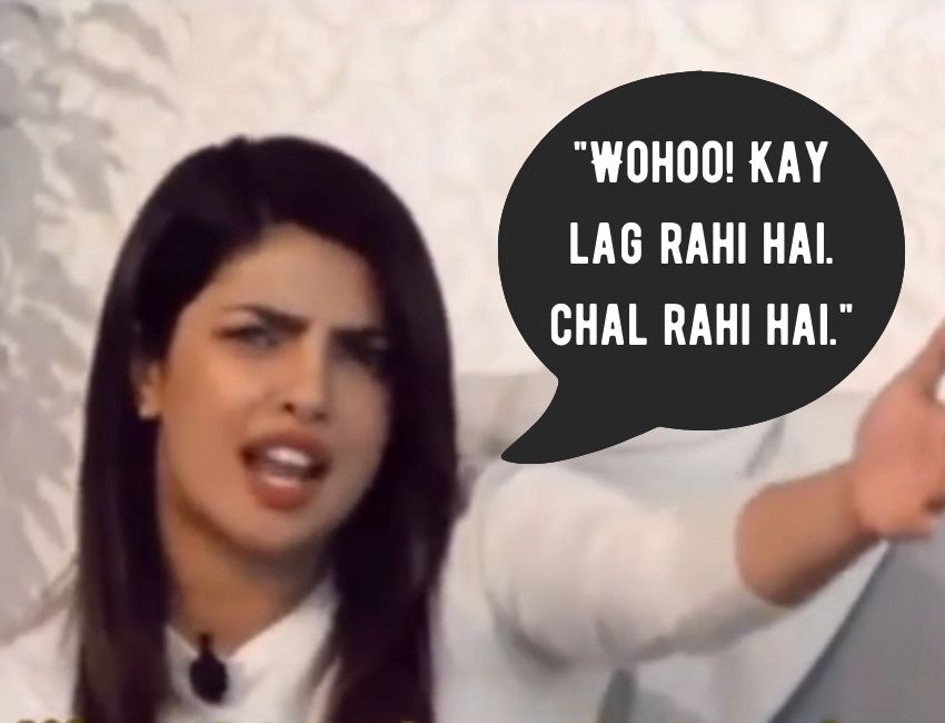 Priyanka Chopra hilarious reply on Boys Eve teasing will leave you laugh out loud.