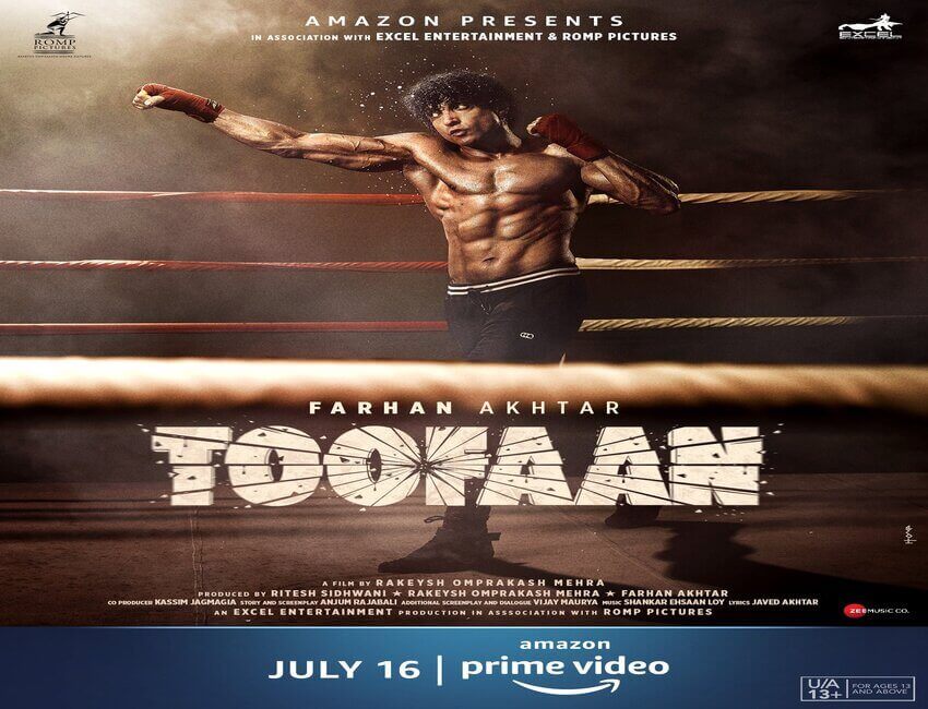 Amazon Prime Video releases The trailer of Farhan Akthar’s upcoming inspiring sports drama Toofaan packs a serious punch!