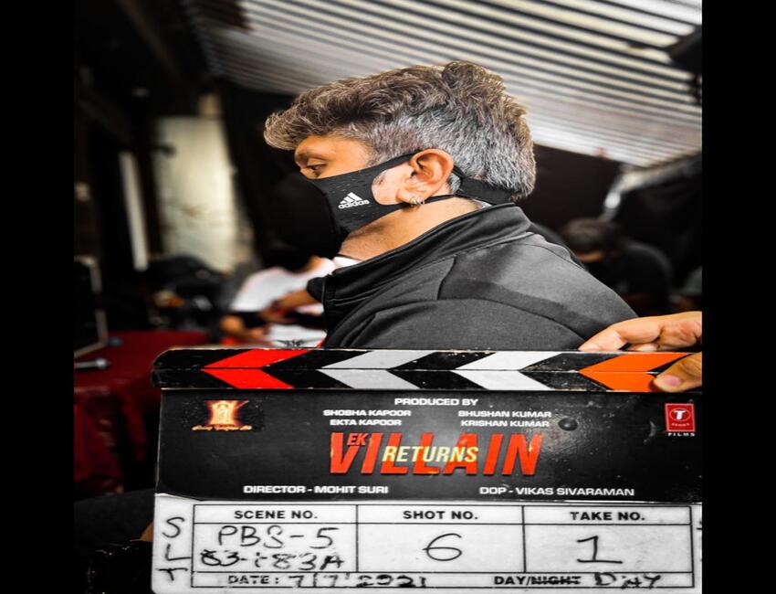 Mohit Suri resumes shoot for Ek Villain Returns with Arjun Kapoor and Tara Sutaria