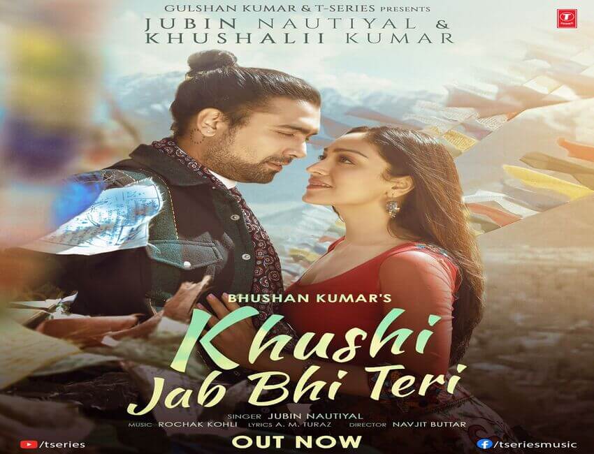 A romantic track sprinkled with unconditional love - Jubin Nautiyal & Khushali Kumar's love song 'Khushi Jab Bhi Teri' out now