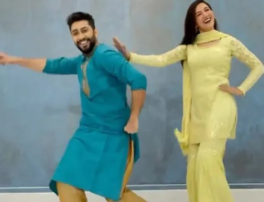 Watch : How Gauhar Khan dance with her husband Zaid Darbar at Maldives |