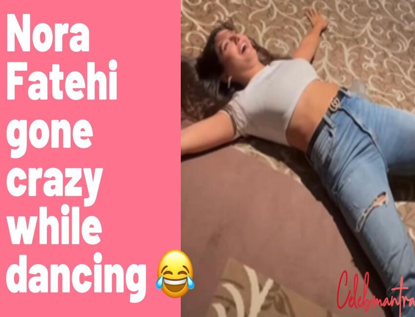 You can't miss Nora Fatehi's crazy dance moves!