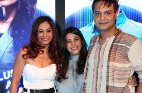 Siddharth Kumar tewary and Gayatri With Ekta Kapoor