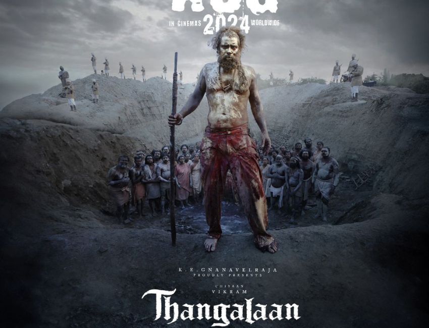 Thangalaan New Poster Starring Chiyaan Vikram OUT NOW, film releases on 15th August Worldwide