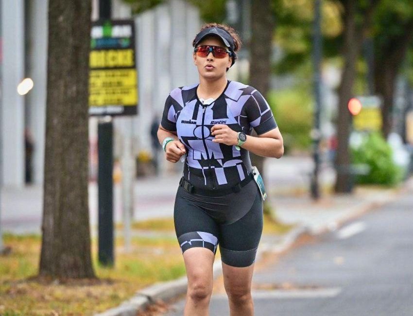 Saiyami Kher becomes the only Indian actress to finish the Ironman 70.3 Triathlon in Germany